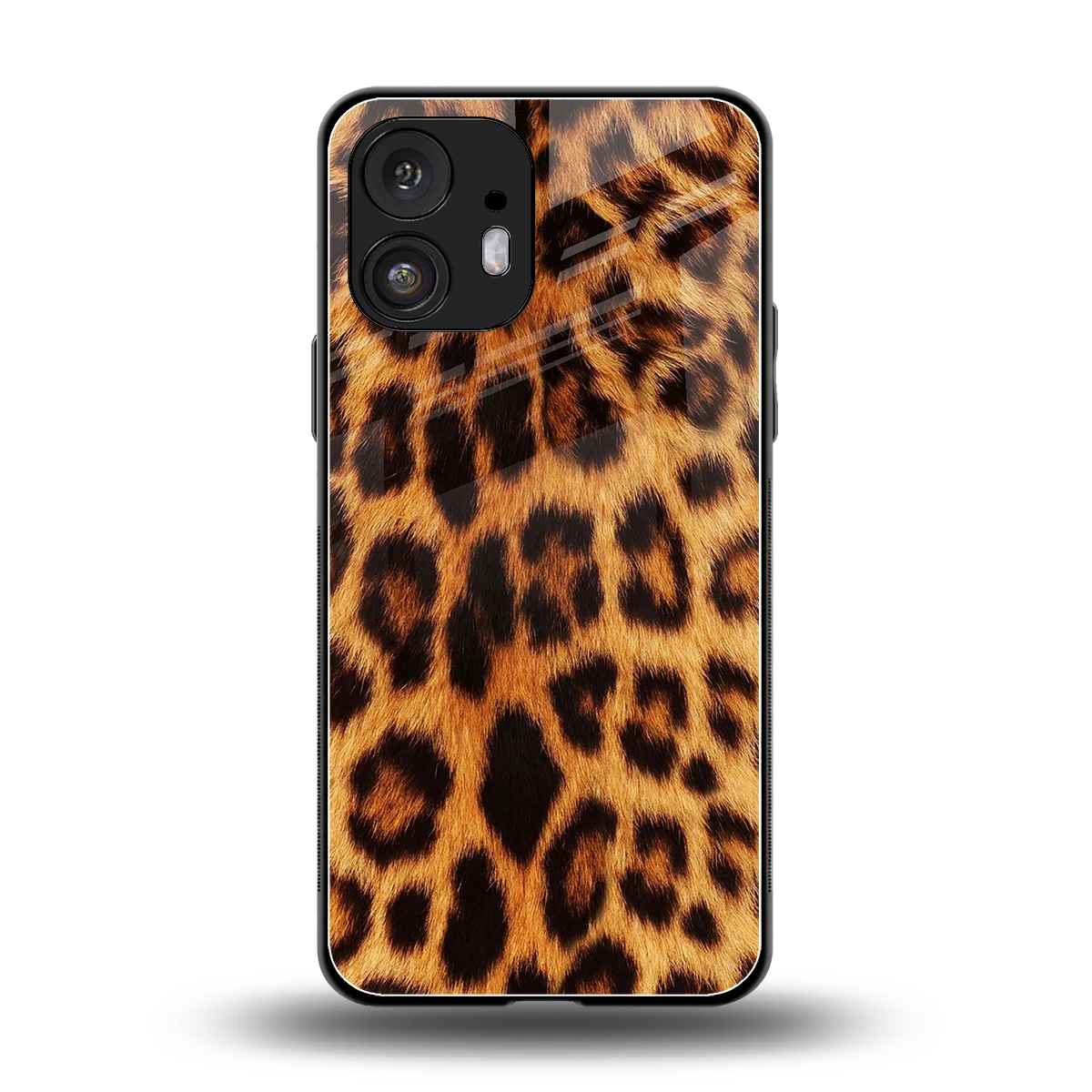 Cheetah Fur back phone cover | glass case for nothing phone 2