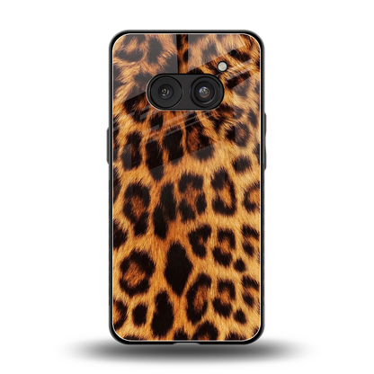 Cheetah Fur back phone cover | glass case for nothing phone 2a plus
