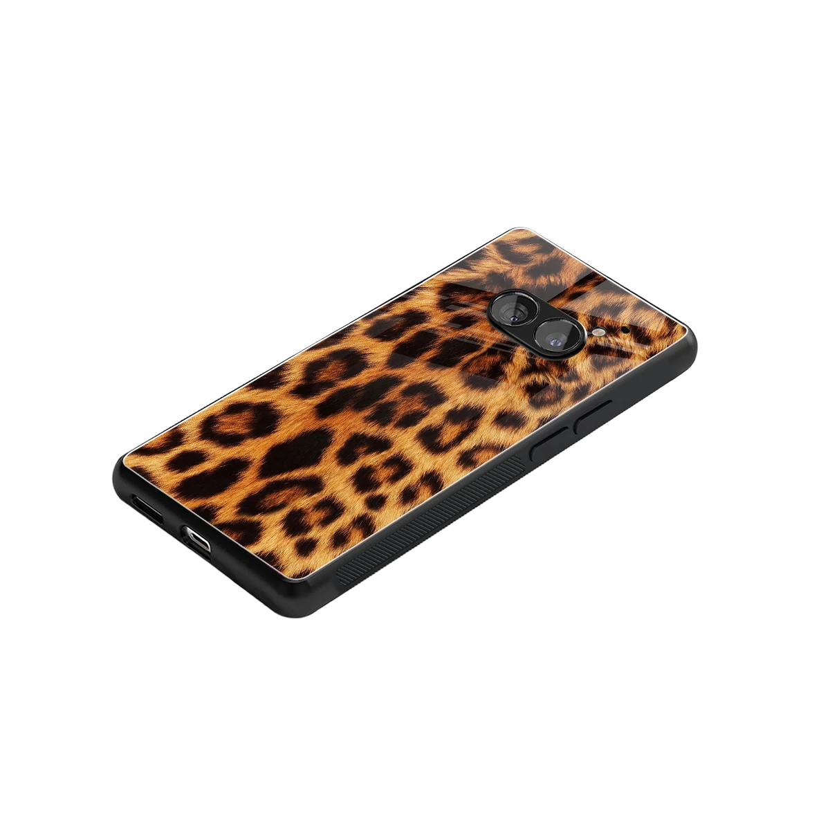 Cheetah Fur stylish phone case for nothing phone 2a plus | glossy glass and slim fit