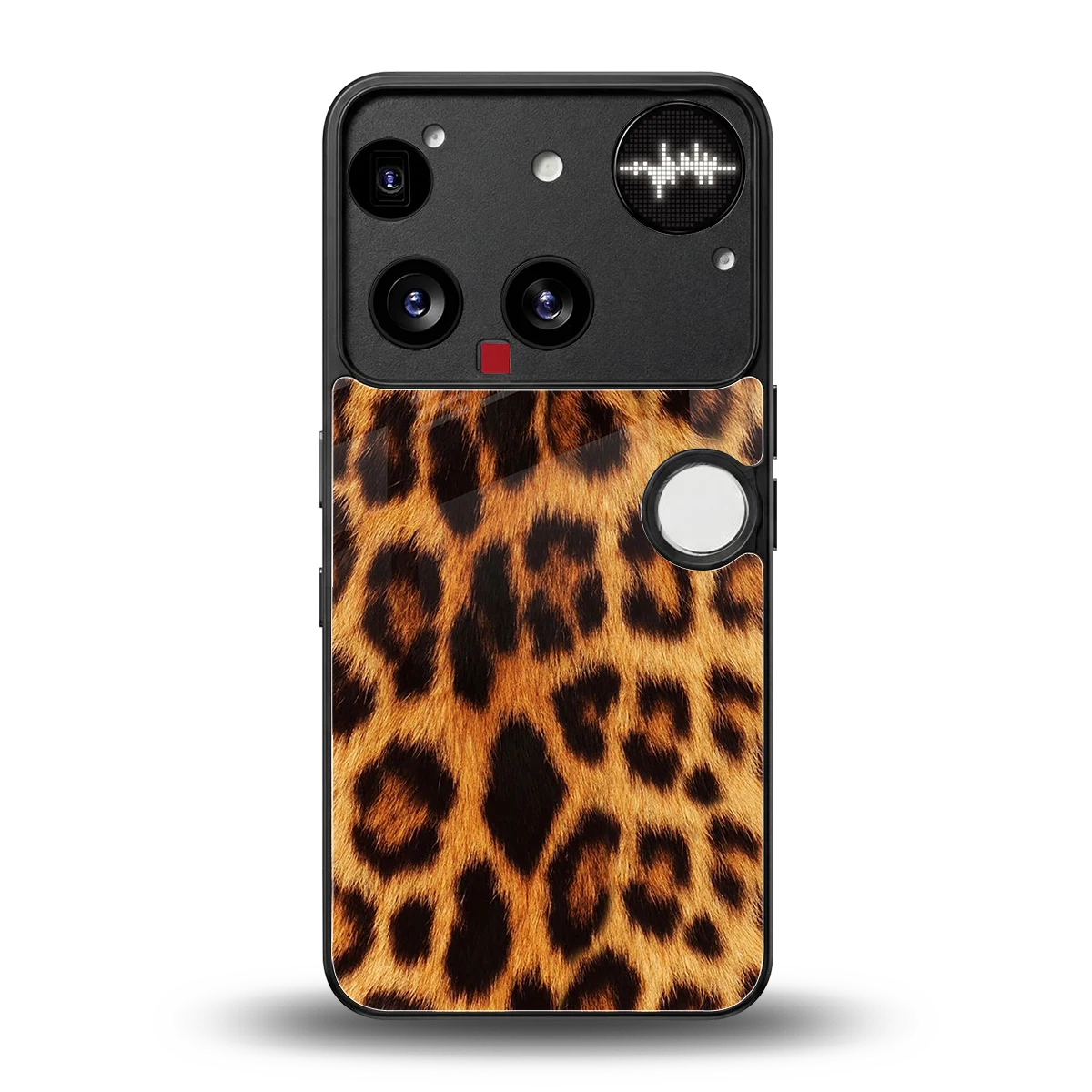 Cheetah Fur back phone cover | glass case for nothing phone 3