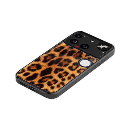 Cheetah Fur stylish phone case for nothing phone 3 | glossy glass and slim fit