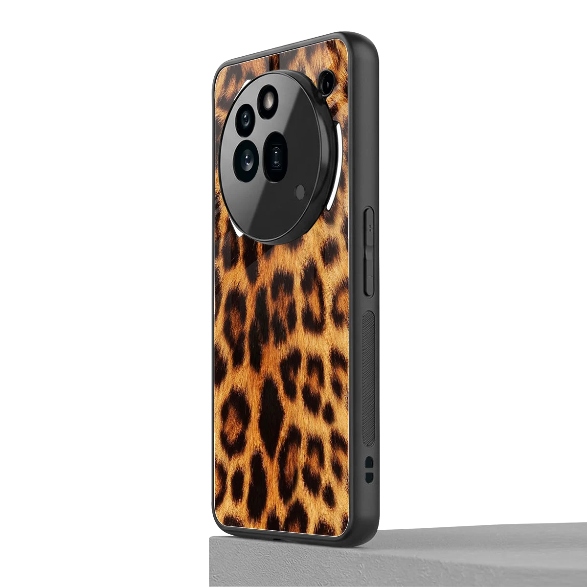 Cheetah Fur nothing phone 3a pro mobile cover | shockproof glass phone case