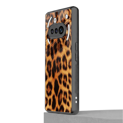Cheetah Fur nothing phone 3a mobile cover | shockproof glass phone case