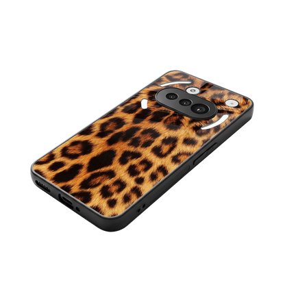 Cheetah Fur stylish phone case for nothing phone 3a | glossy glass and slim fit