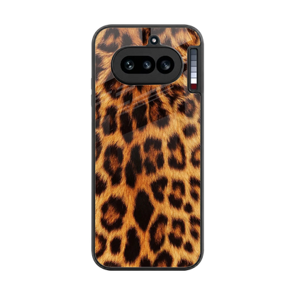 Cheetah Fur back phone cover | glass case for nothing phone 4a