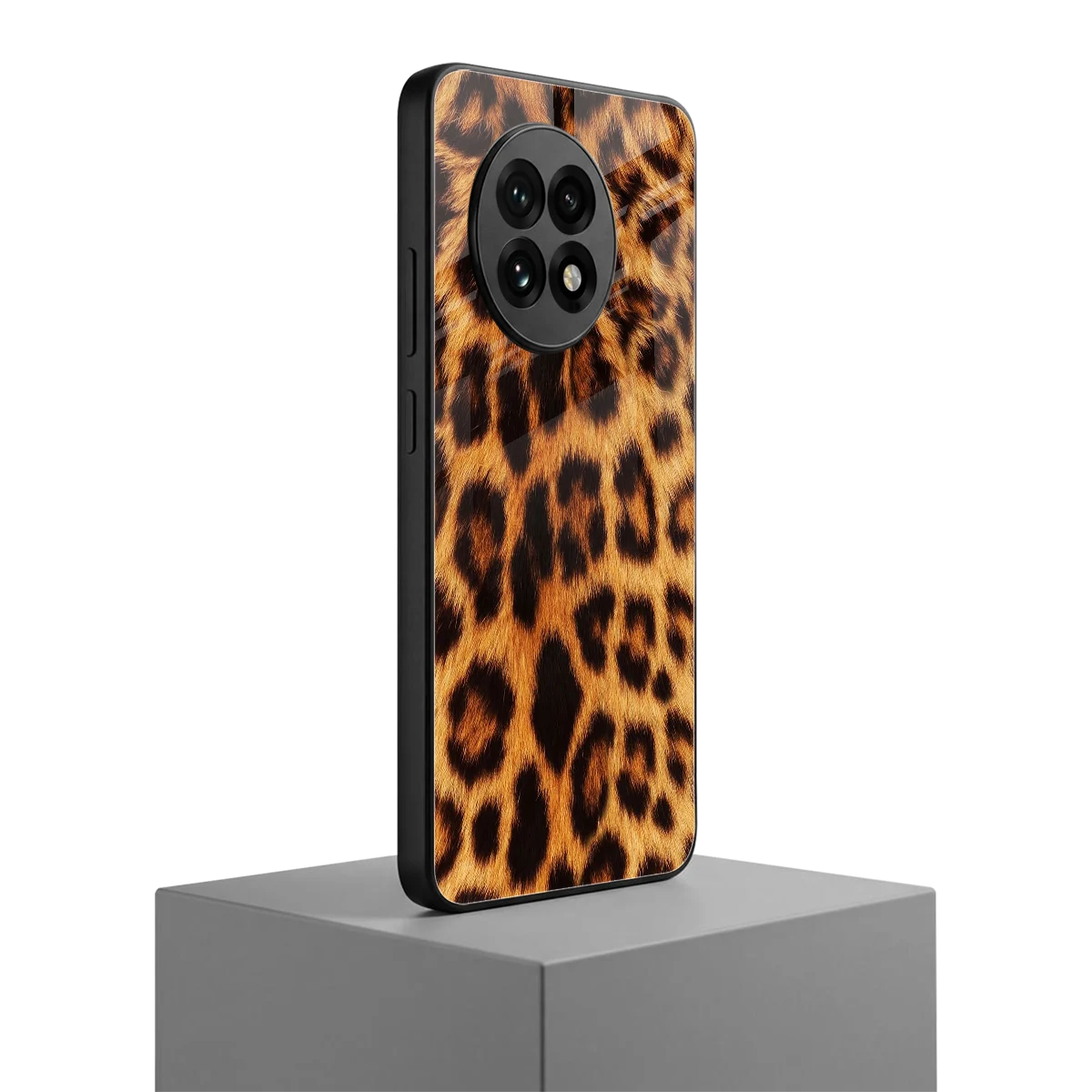 Cheetah Fur oneplus 13r mobile cover | shockproof glass phone case
