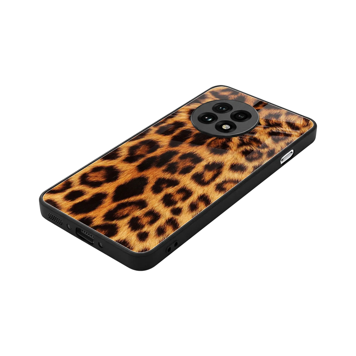 Cheetah Fur stylish phone case for oneplus 13r | glossy glass and slim fit