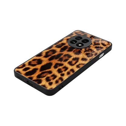Cheetah Fur stylish phone case for oneplus 13r | glossy glass and slim fit