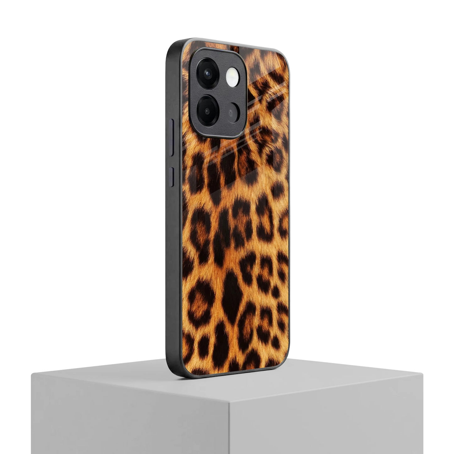 Cheetah Fur oneplus 13s mobile cover | shockproof glass phone case