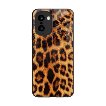 Cheetah Fur back phone cover | glass case for oneplus 15r