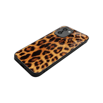 Cheetah Fur stylish phone case for oneplus 15r | glossy glass and slim fit