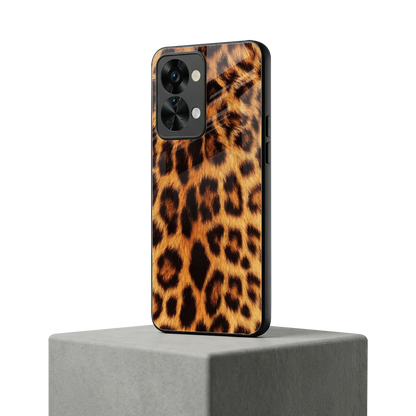 Cheetah Fur oneplus nord 2t mobile cover | shockproof glass phone case
