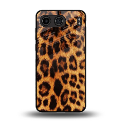 Cheetah Fur back phone cover | glass case for oneplus nord 4