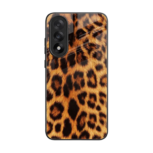 Cheetah Fur back phone cover | glass case for oneplus nord 5