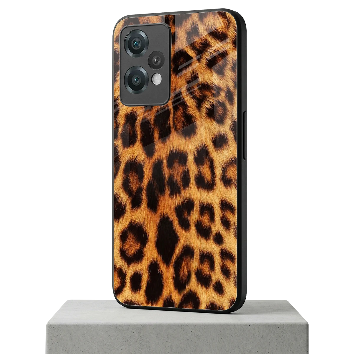 Cheetah Fur oneplus nord ce 2 lite mobile cover | shockproof glass phone case
