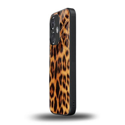 Cheetah Fur oneplus nord ce 3 mobile cover | shockproof glass phone case