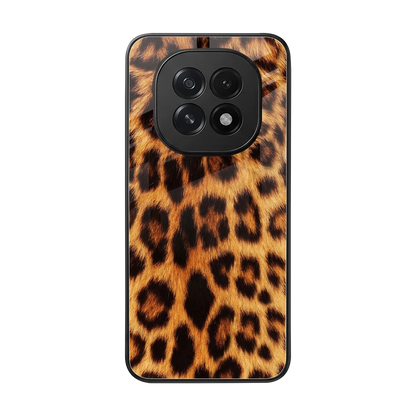 Cheetah Fur back phone cover | glass case for oppo f29 5g