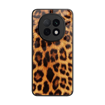 Cheetah Fur back phone cover | glass case for oppo f29 pro 5g