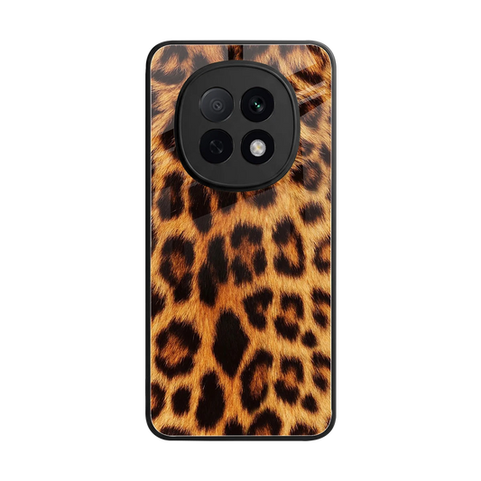 Cheetah Fur back phone cover | glass case for oppo f29 pro 5g