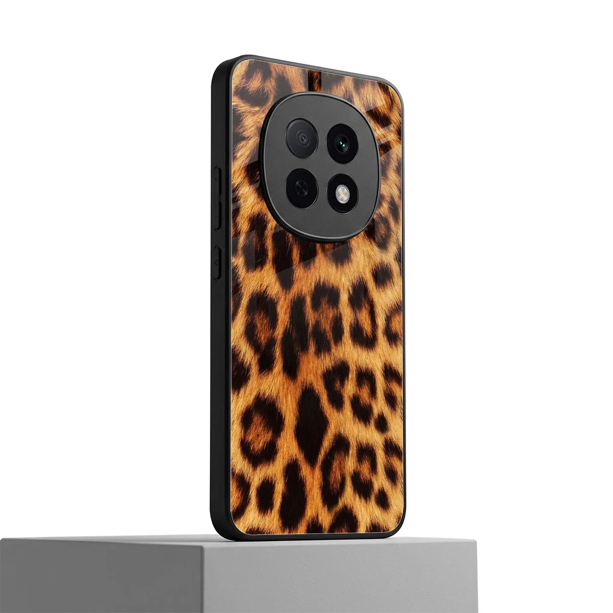Cheetah Fur oppo f29 pro 5g mobile cover | shockproof glass phone case