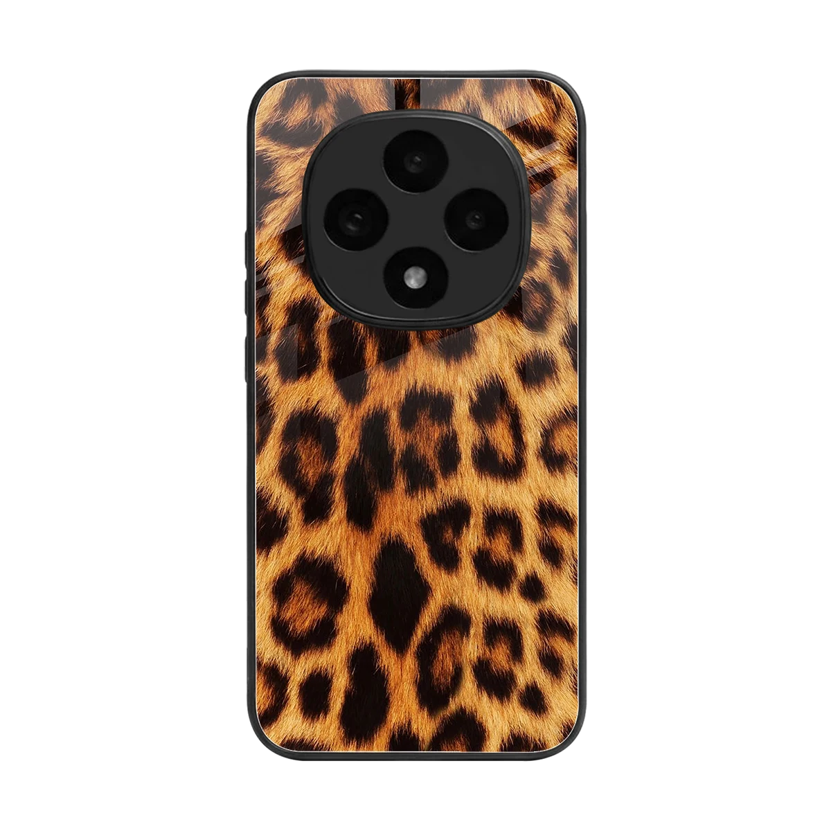 Cheetah Fur back phone cover | glass case for oppo f31 pro 5g