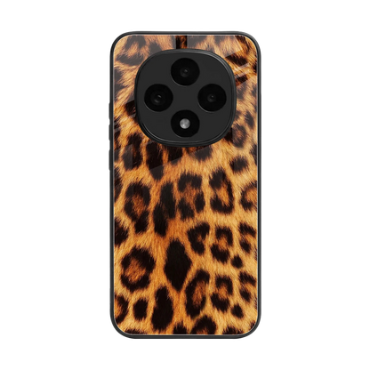 Cheetah Fur back phone cover | glass case for oppo f31 pro 5g