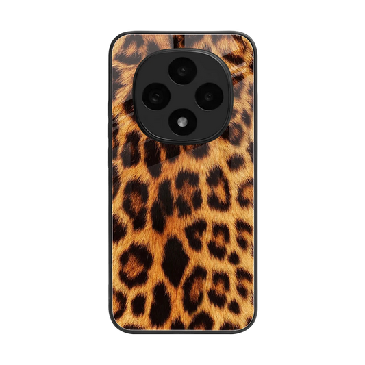 Cheetah Fur back phone cover | glass case for oppo f31 pro 5g