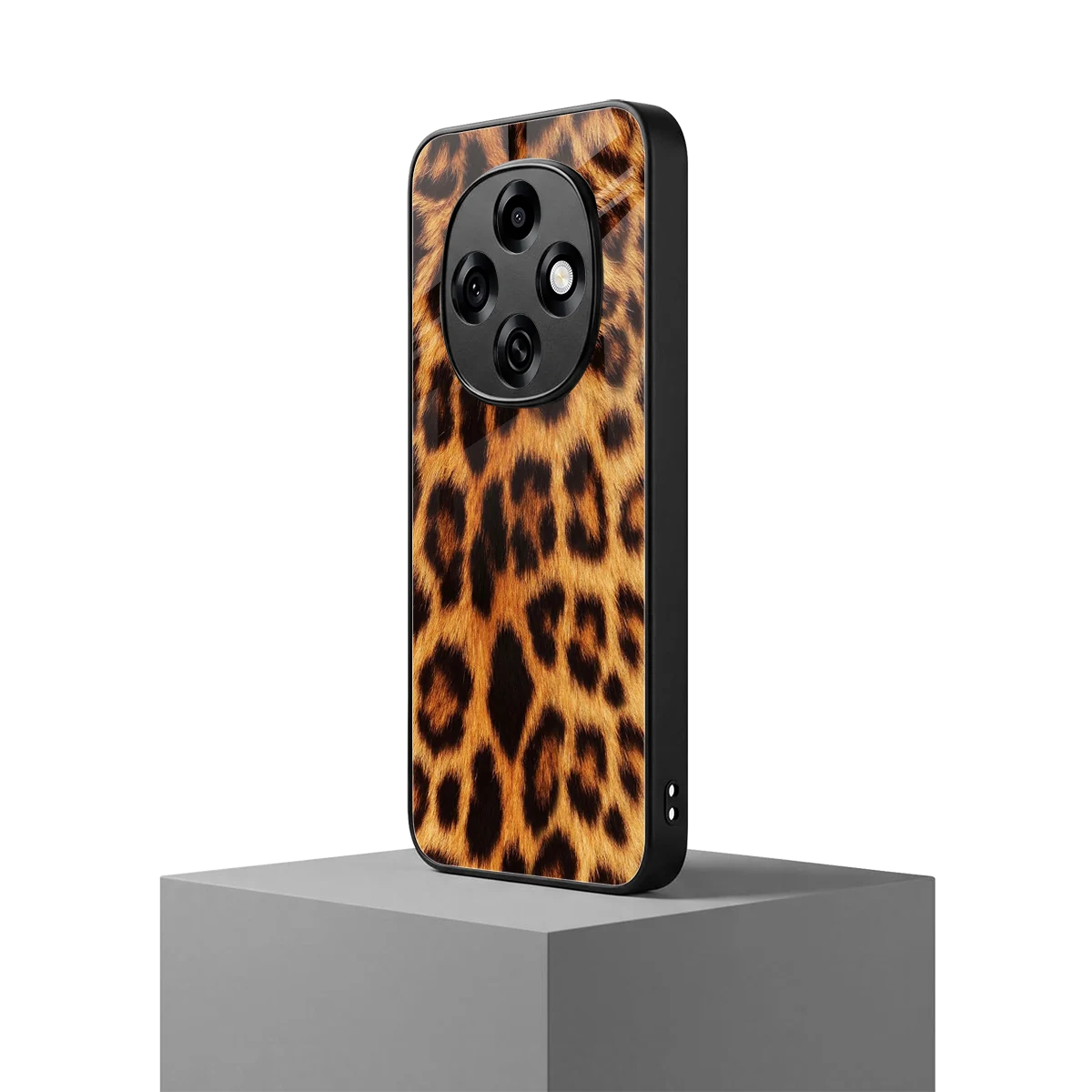 Cheetah Fur oppo f31 pro 5g mobile cover | shockproof glass phone case