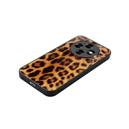Cheetah Fur stylish phone case for oppo f31 pro 5g | glossy glass and slim fit