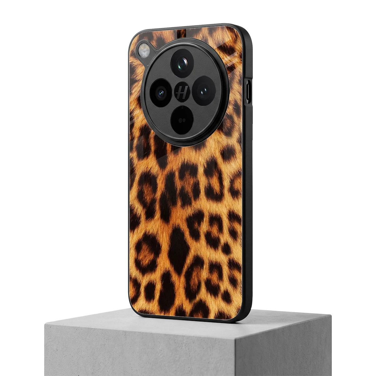 Cheetah Fur oppo find x8 mobile cover | shockproof glass phone case