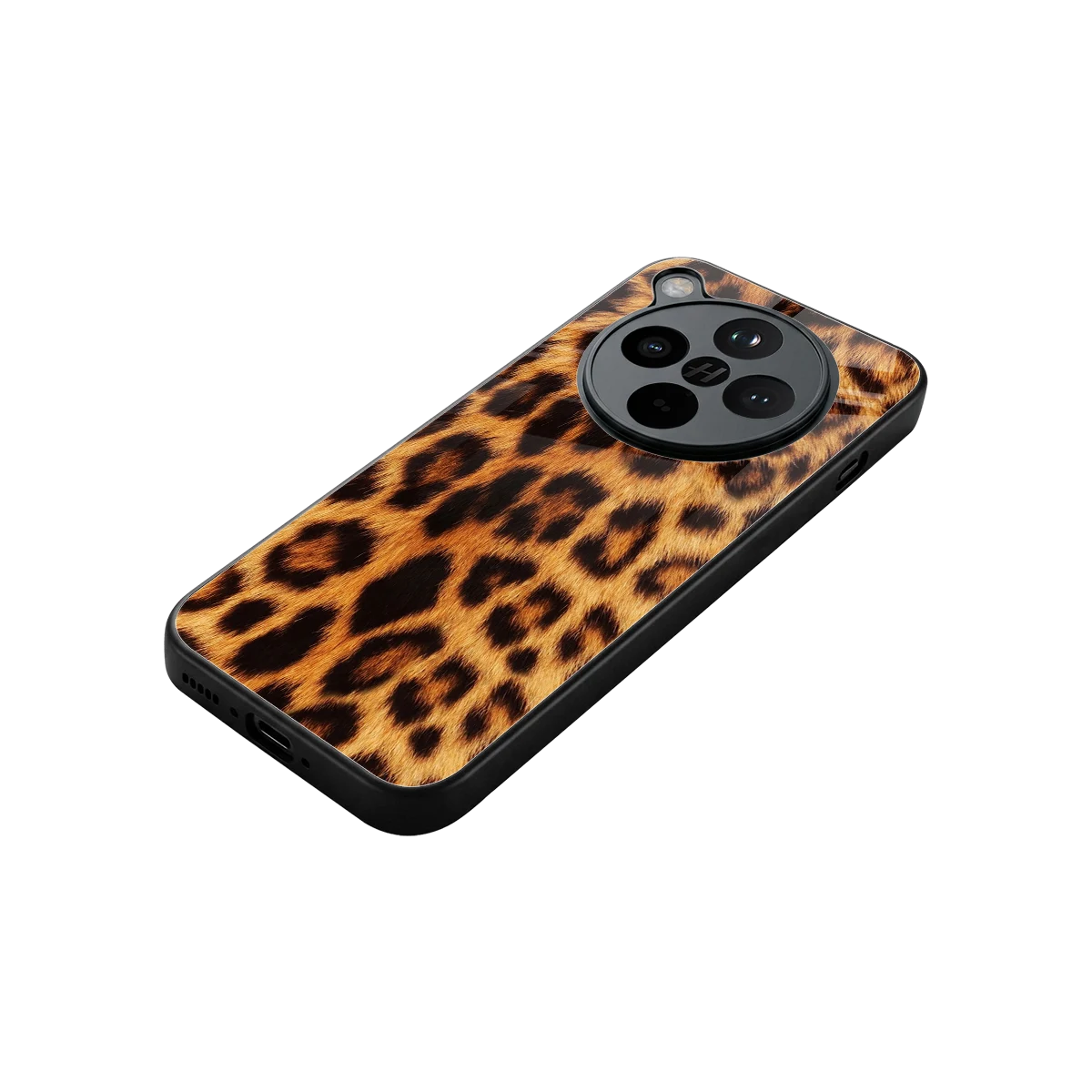 Cheetah Fur stylish phone case for oppo find x8 | glossy glass and slim fit