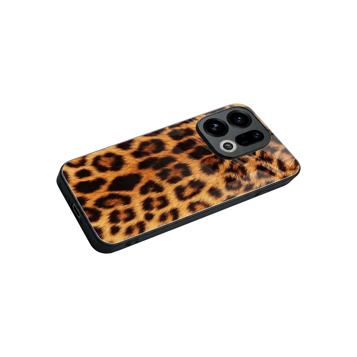 Cheetah Fur stylish phone case for oppo find x9 | glossy glass and slim fit