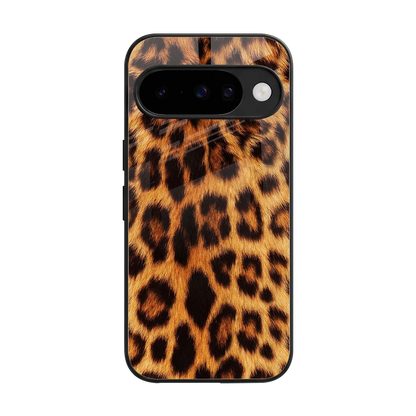 Cheetah Fur back phone cover | glass case for google pixel 10