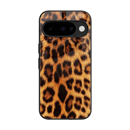 Cheetah Fur back phone cover | glass case for google pixel 10