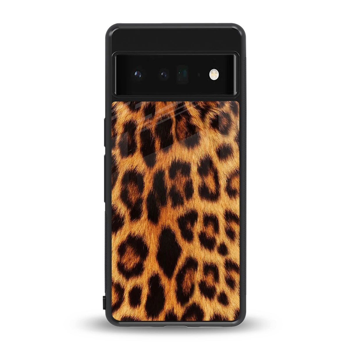 Cheetah Fur back phone cover | glass case for google pixel 6 pro