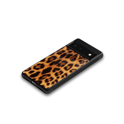 Cheetah Fur google pixel 6a mobile cover | shockproof glass phone case