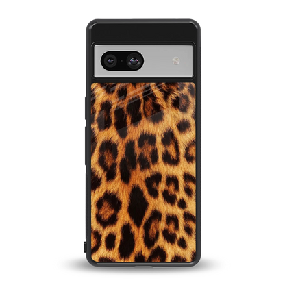 Cheetah Fur back phone cover | glass case for google pixel 7