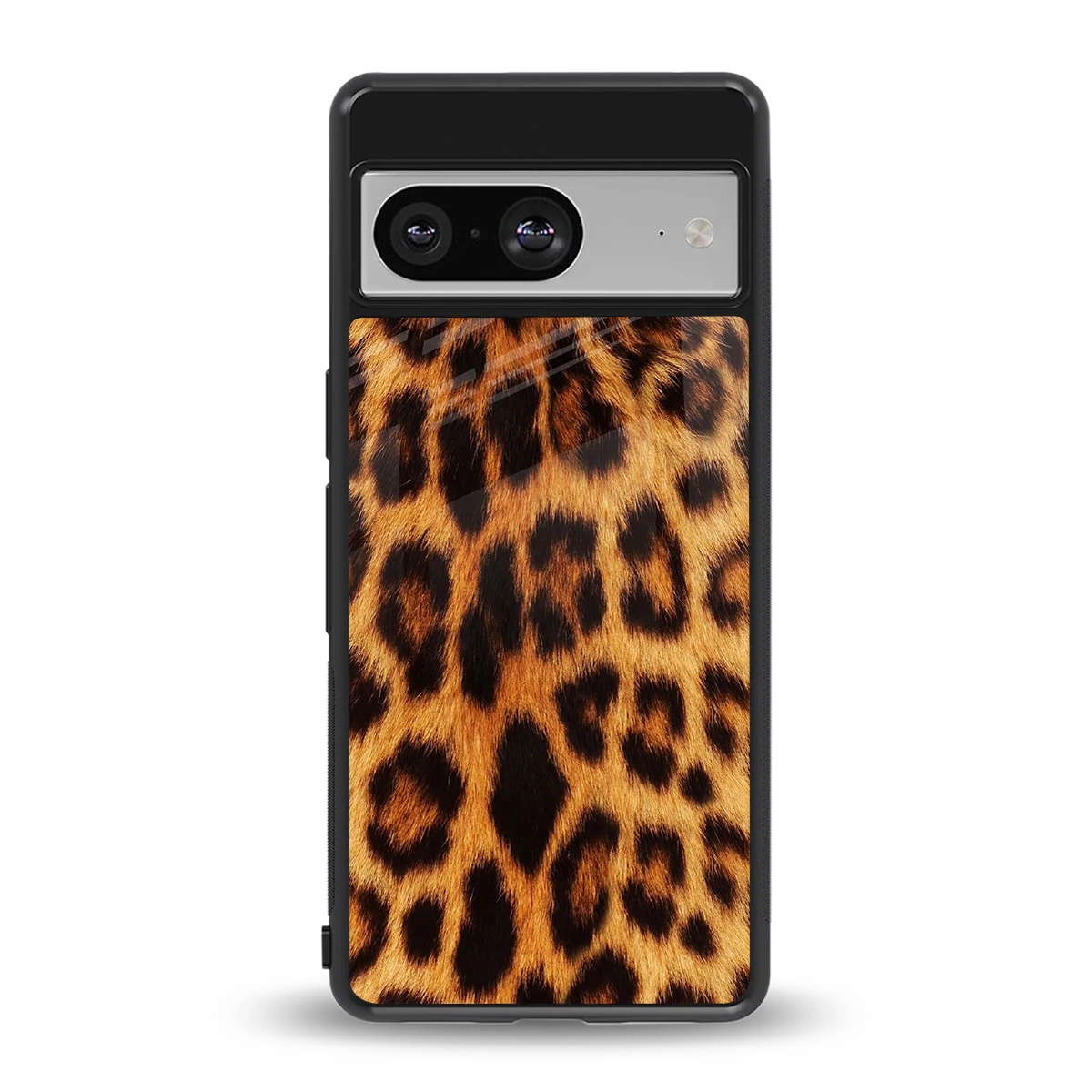Cheetah Fur back phone cover | glass case for google pixel 8