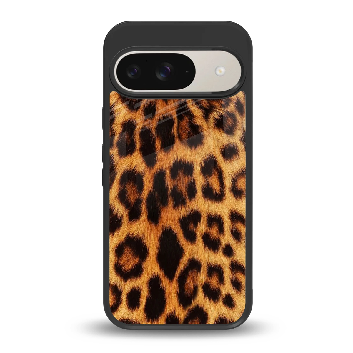 Cheetah Fur back phone cover | glass case for google pixel 9
