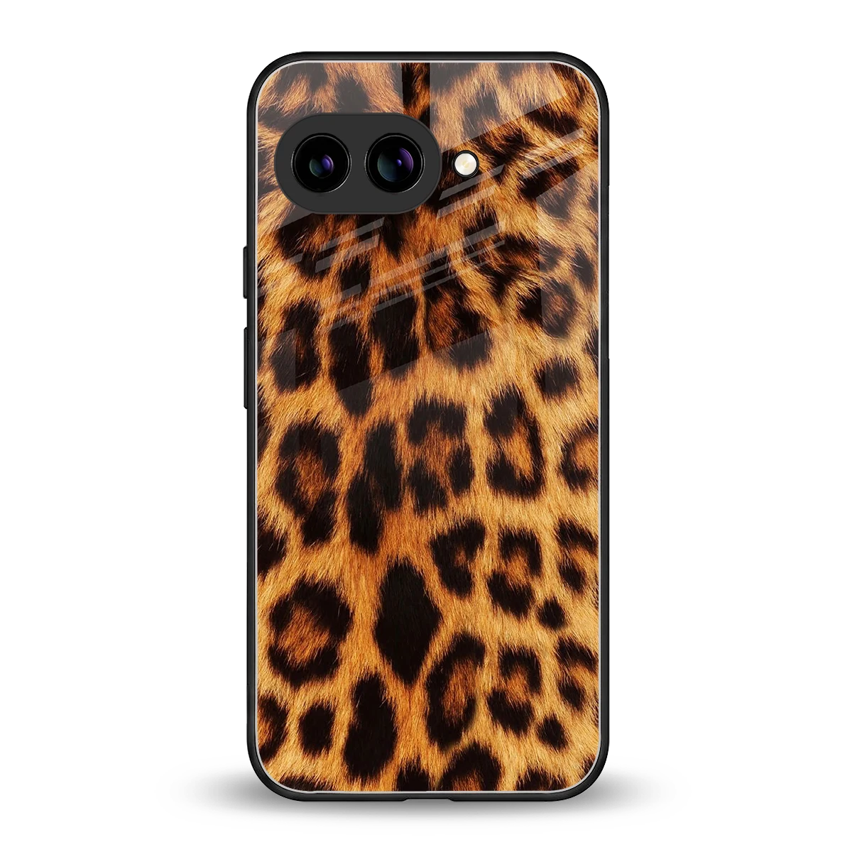 Cheetah Fur back phone cover | glass case for google pixel 10a