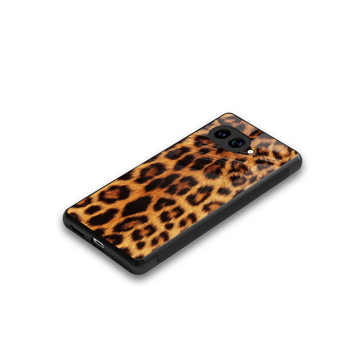 Cheetah Fur stylish phone case for google pixel 10a | glossy glass and slim fit