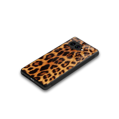 Cheetah Fur stylish phone case for google pixel 10a | glossy glass and slim fit