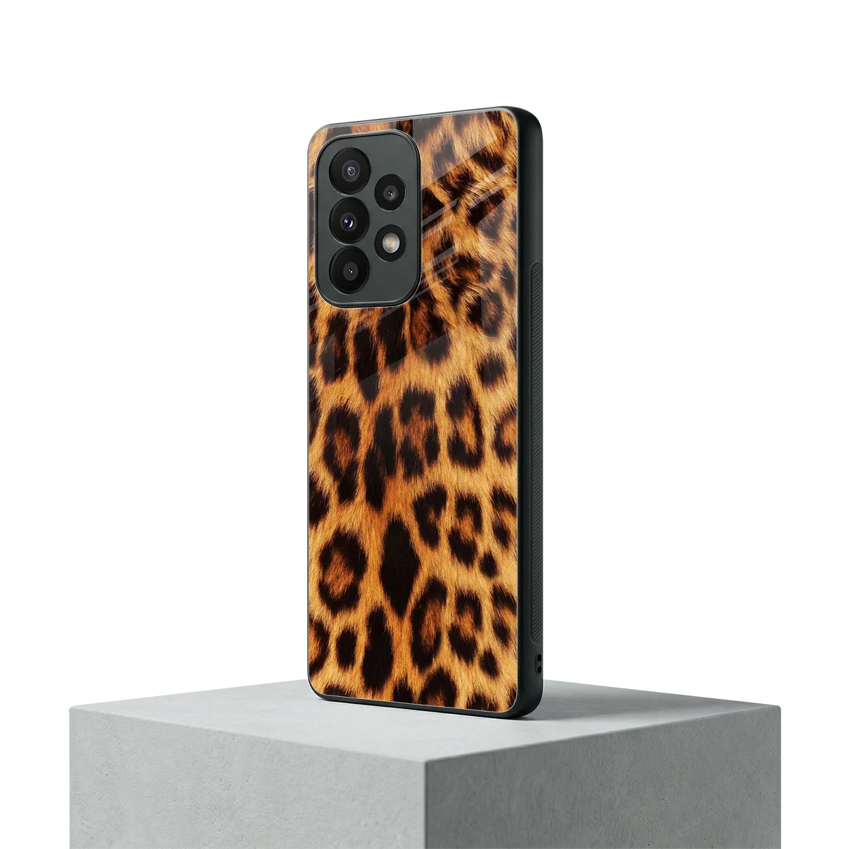 Cheetah Fur samsung galaxy a23 mobile cover | shockproof glass phone case