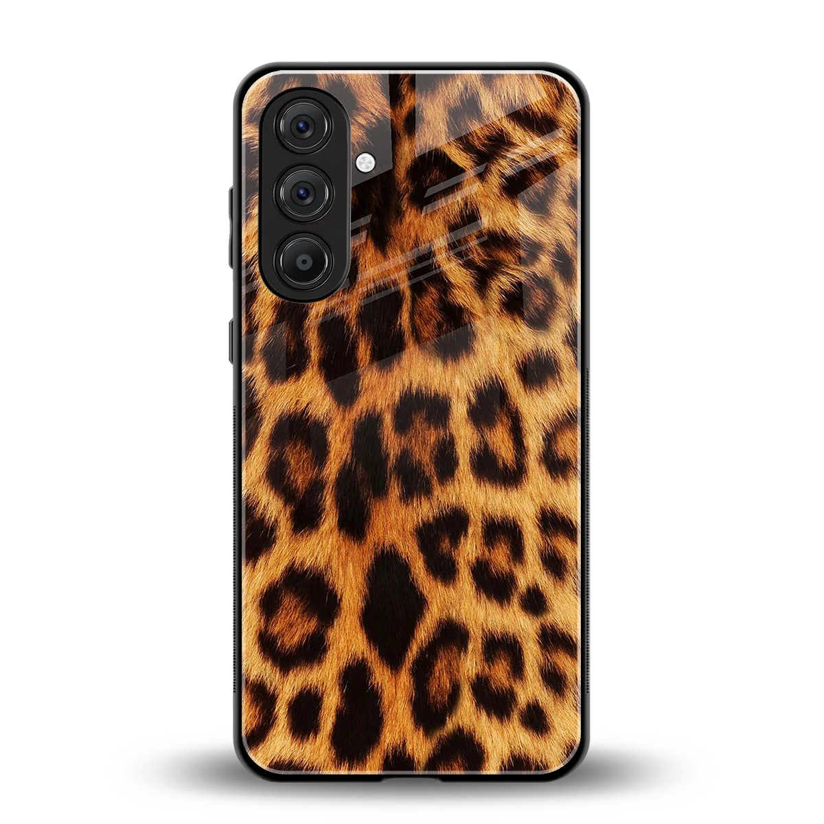 Cheetah Fur back phone cover | glass case for samsung galaxy m35 5g