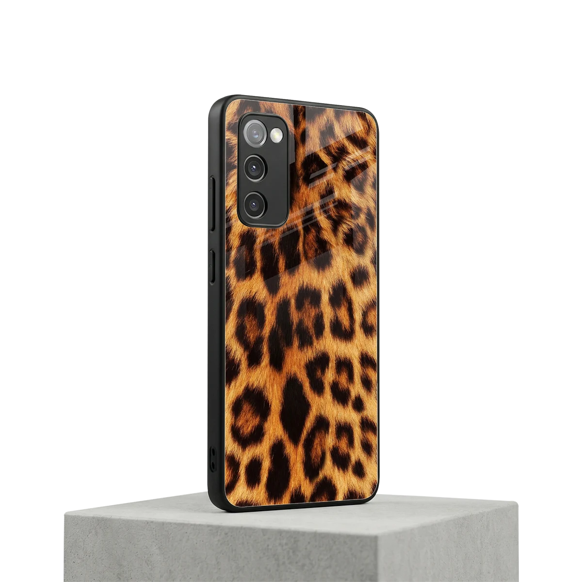 Cheetah Fur samsung galaxy s20 fe mobile cover | shockproof glass phone case