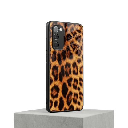 Cheetah Fur samsung galaxy s20 fe mobile cover | shockproof glass phone case