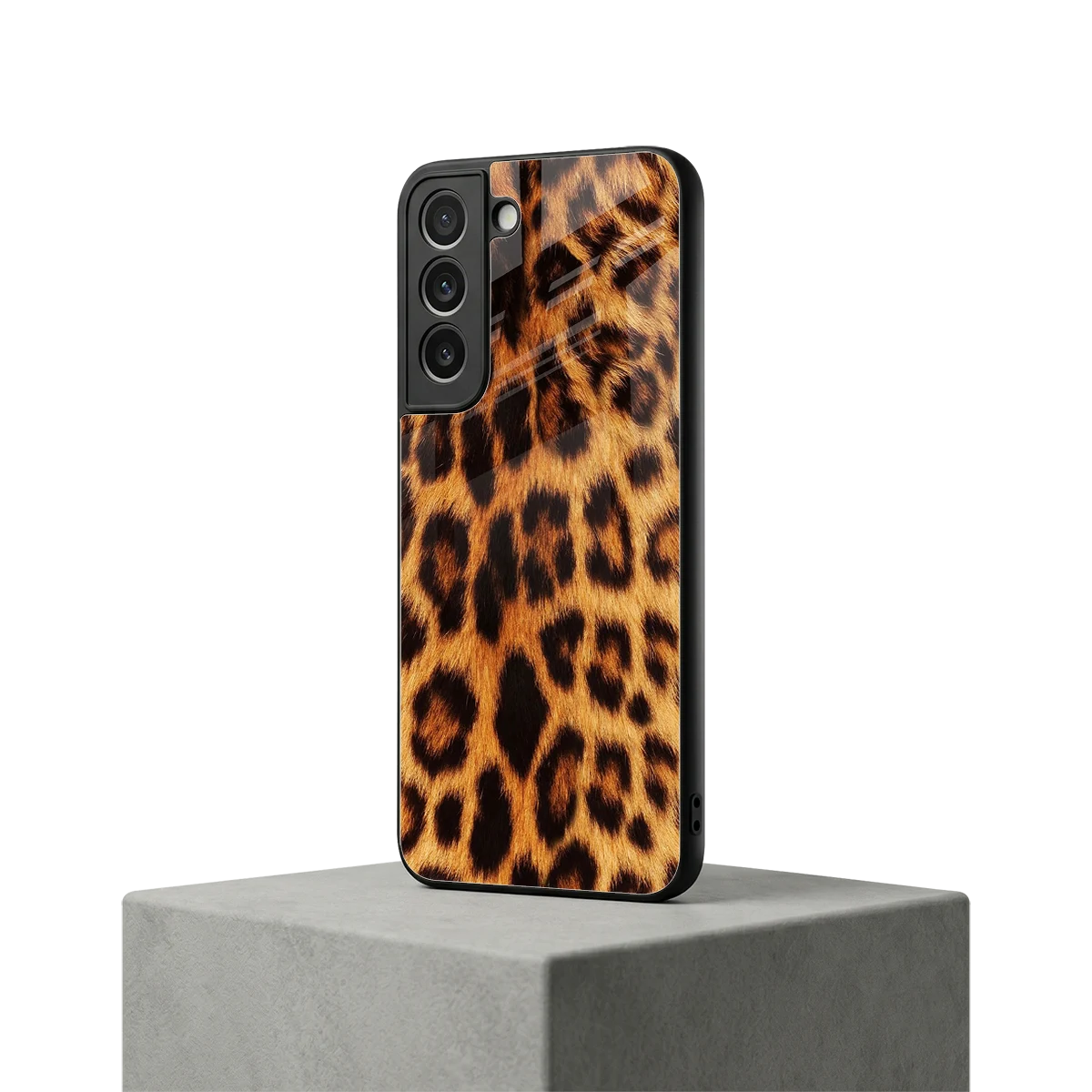 Cheetah Fur samsung galaxy s22 mobile cover | shockproof glass phone case