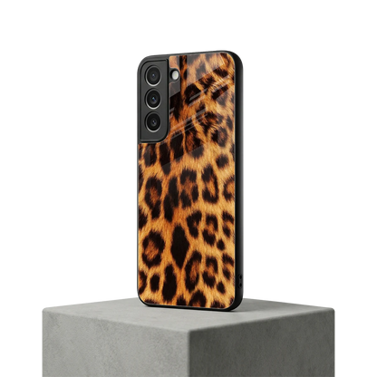 Cheetah Fur samsung galaxy s22 mobile cover | shockproof glass phone case