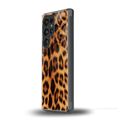 Cheetah Fur samsung galaxy s26 ultra mobile cover | shockproof glass phone case