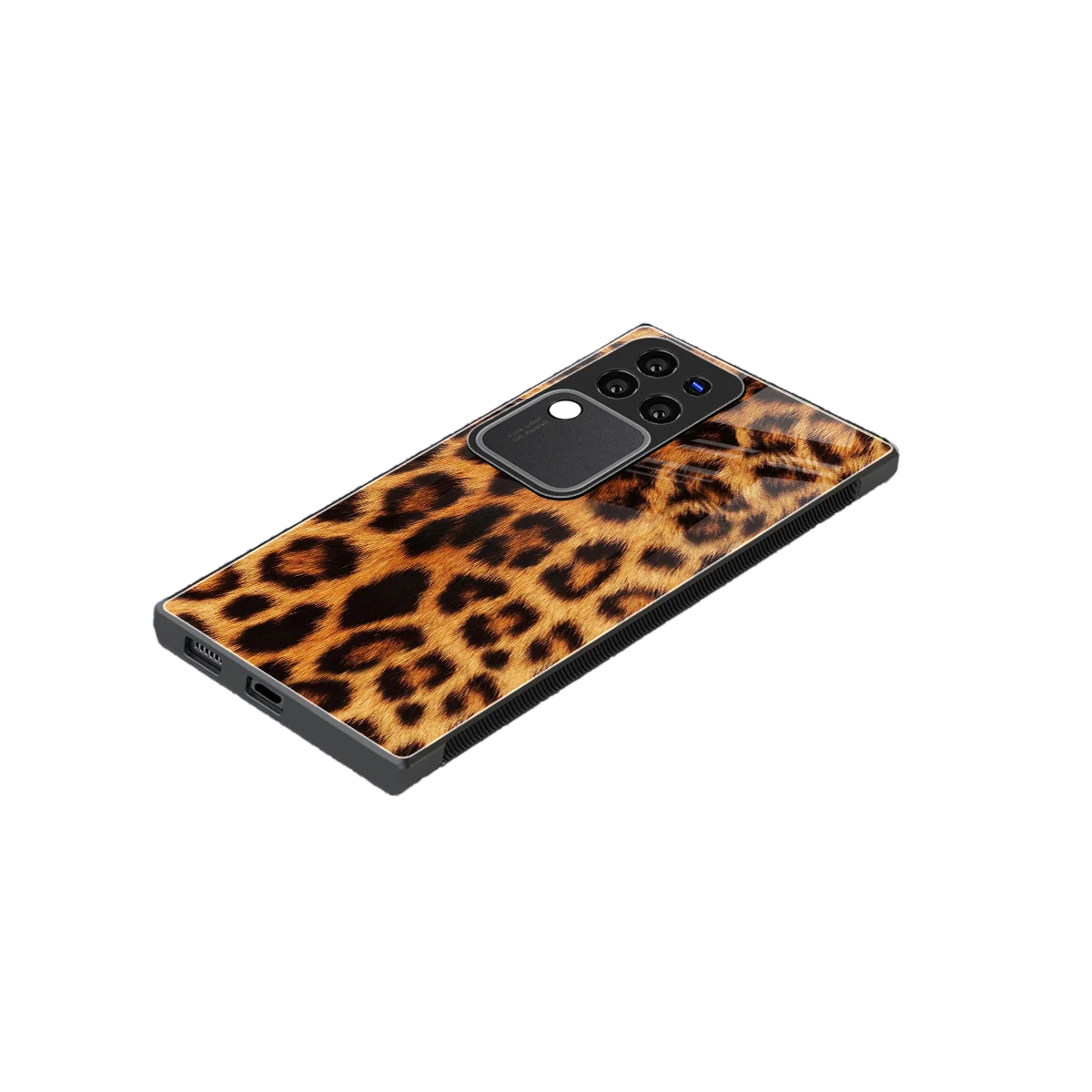 Cheetah Fur stylish phone case forvivo v30 pro | glossy glass and slim fit